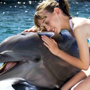 Setkání s delfíny v Ocean World, Puerto Plata