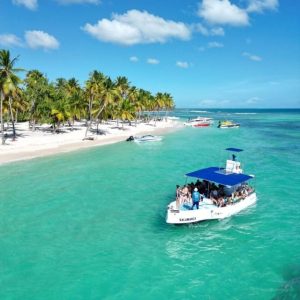 Isla Saona: Excursión de un día en crucero por las playas vírgenes en grupo reducido
