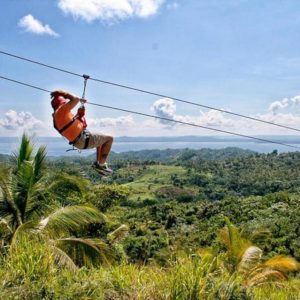Las Terrenas : Tour d'adrénaline en tyrolienne à Samana