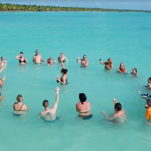 Desde La Romana: Isla Saona para los pasajeros de Aida Cruises