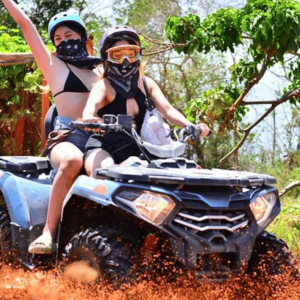 Bayahibe La Romana: Buggy Tour + rivier with Transportation