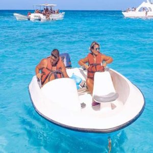 Expérience guidée en bateau rapide sur la côte : Punta Cana
