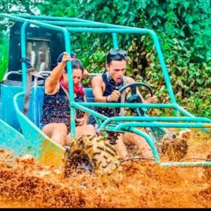 Asombrosa actividad en buggy por la playa de macao y cueva